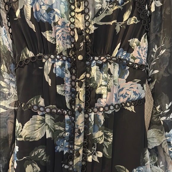 ASOS Floral Black Dress 4 - Picture 7 of 13